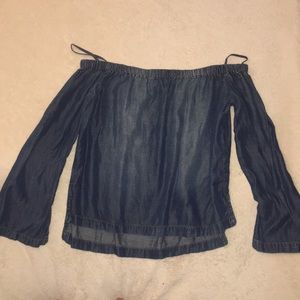 Anthropologie off the shoulder top